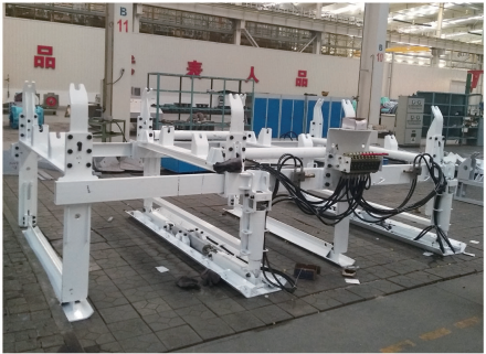 皮带自移支撑装置